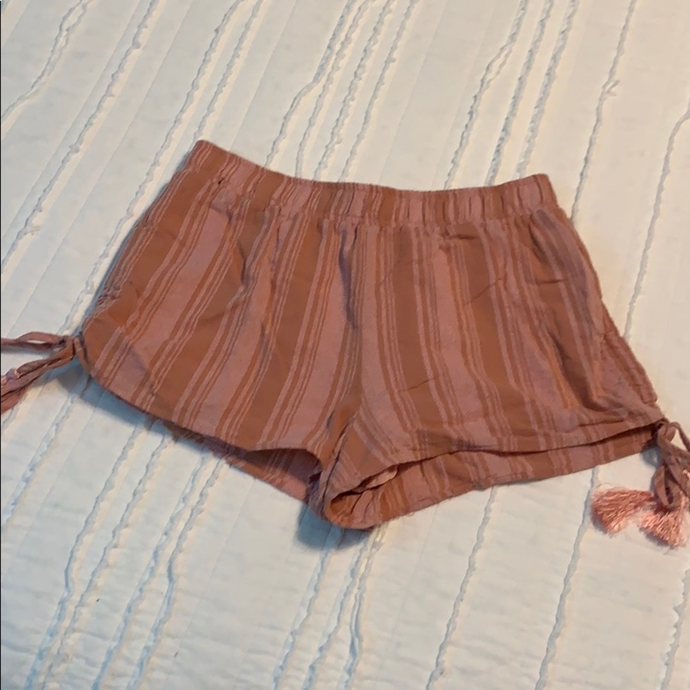Linen shorts
